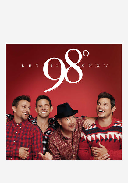 98 DEGREES/CHRISTMAS-AUTOGRAPHED LET IT SNOW SIGNED CD BOOKLET