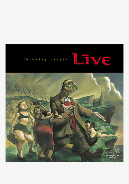 Live ‎– Throwing Copper 25th Anniversary Collector’s Edition 2xLP shops VINYL