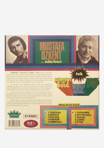 Mustafa Ozkent-Genclik Ile Elele Exclusive LP (Clear) Color Vinyl