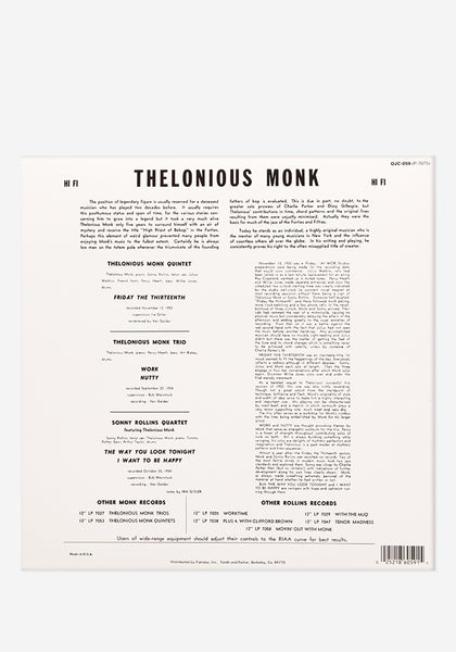 Thelonious Monk u0026 Sonny Rollins Exclusive LP