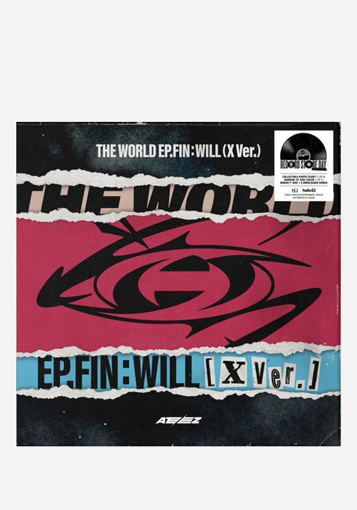 THE WORLD EP.FIN : WILL (RSD Exclusive, Limited Edition, With Bonus 7 inch,  Gatefold LP Jacket)