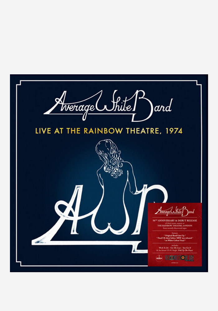 AVERAGE WHITE BAND Live At The Rainbow Theatre 1974 (RSD Exclusive)