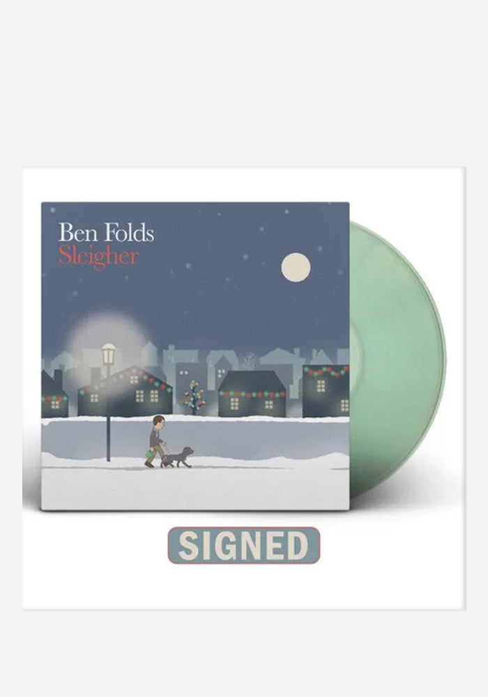 BEN FOLDS Sleigher LP - Indie Exclusive Green Vinyl (Autographed)