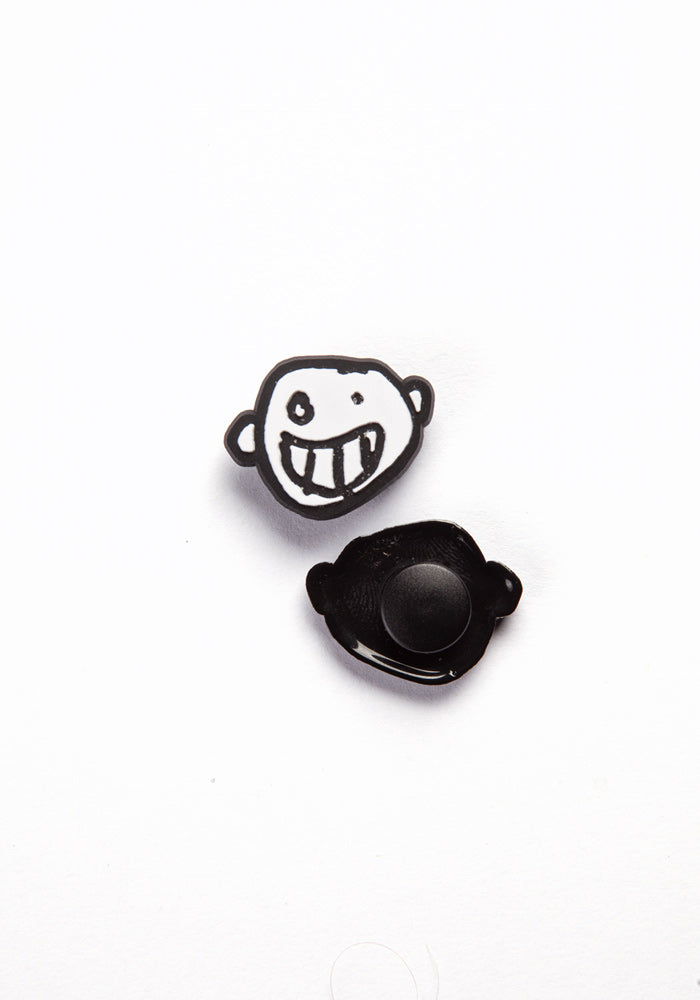 NEWBURY COMICS Newbury Comics Logo Toothface Shoe Charm