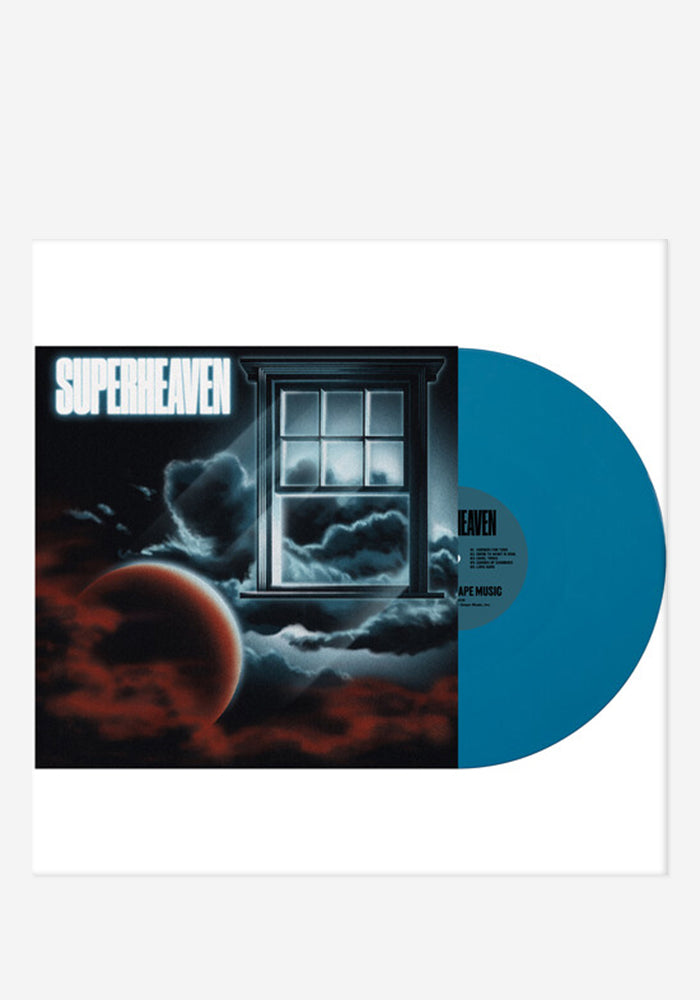 SUPERHEAVEN Superheaven LP with Autographed Postcard (Aqua)