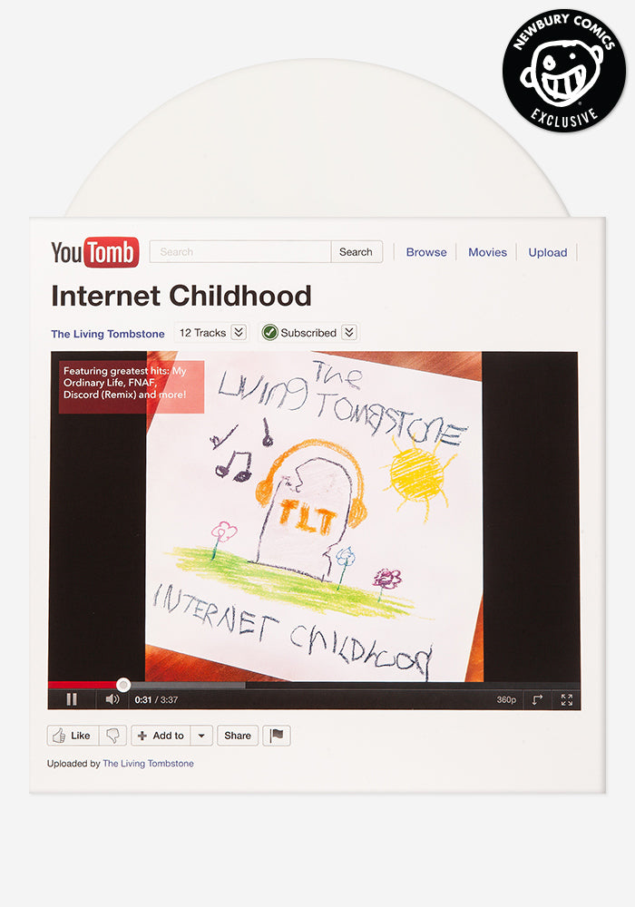 THE LIVING TOMBSTONE Internet Childhood LP (Color)