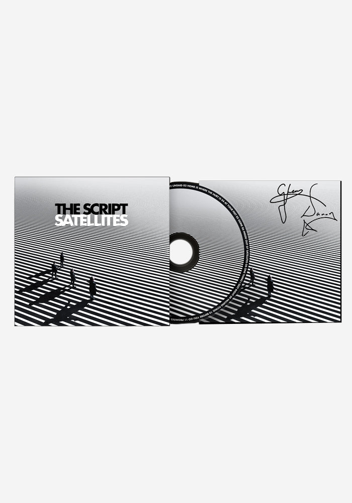 The Script-Satellites CD - Autographed | Newbury Comics