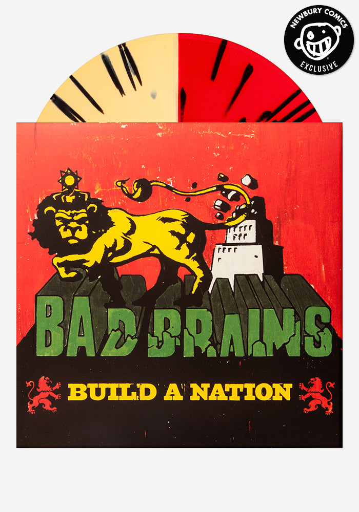 Bad Brains-Bad Brains Exclusive LP (Split) Color Vinyl