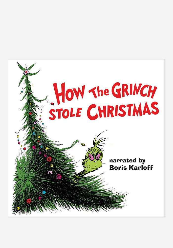 Boris Karloff-Soundtrack How The Grinch Stole Christmas LP (Color)  Newbury Comics