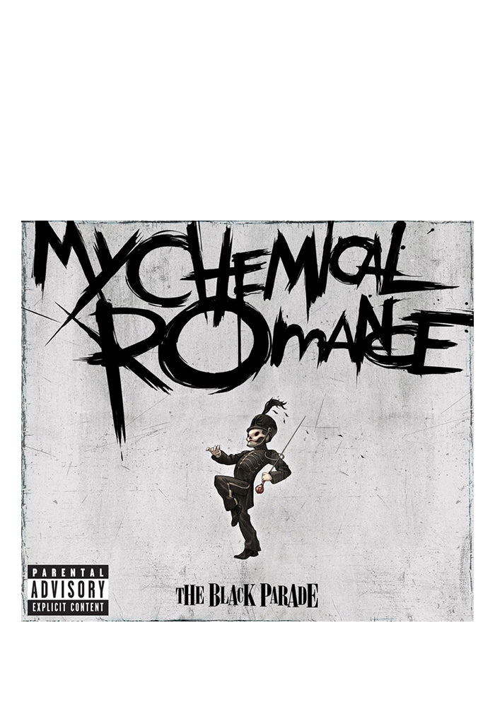 My Chemical Romance Welcome To The Black Parade Vinyl Record Song Lyric  Print - Red Heart Print