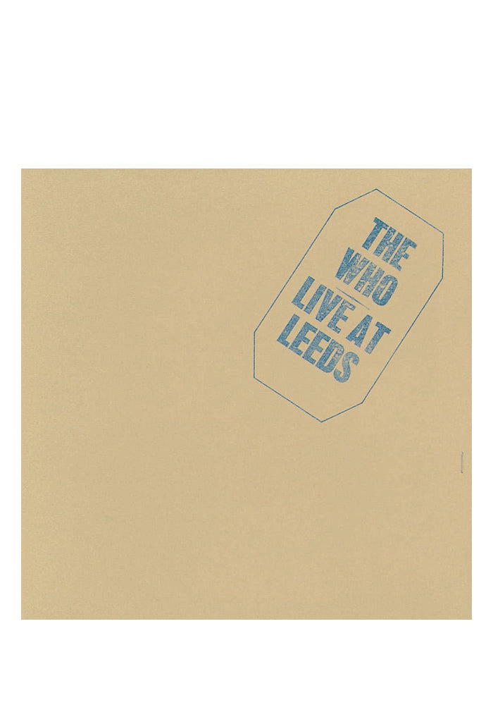 THE WHO The Who Live At Leeds 3LP