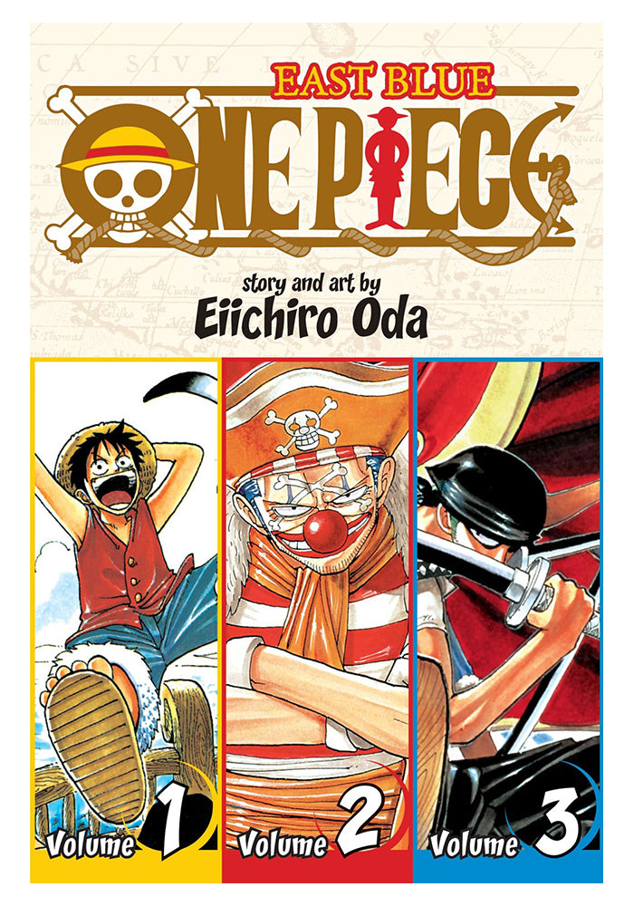 One Piece (3-in-1 Edition) Volume 1